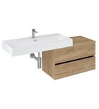 Photo: ODETTA Unterschrank für das Waschbecken AQUATIC 150x61,5x46cm, Eiche Alabama