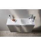 Photo: LATUS X Vanity Unit with washbasin 80x54,5x22cm, oak cuneo