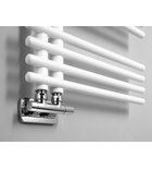 Photo: NYMPHA bathroom radiator 500x1250mm, white matt