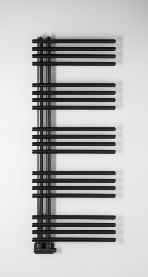 Sapho NYMPHA otopné těleso 500x1250mm, černá mat LLN125B