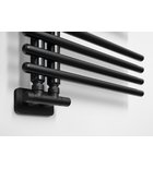 Photo: NYMPHA bathroom radiator 500x1250mm, black matt