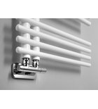 Photo: NYMPHA bathroom radiator 500x1520mm, white matt