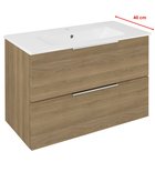 Photo: CIRASA umývadlová skrinka 78x54x39cm, dub cuneo