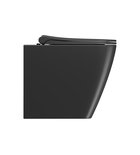 Photo: NUBES WC pan, Swirlflush, 35x52cm, S-trap/P-trap, black dual-matt