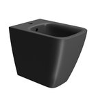 Photo: NUBES bidet, 35x52cm, black matt
