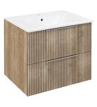 Photo: CIRASA STRIP Unterschrank 59,2x52x46cm, Eiche Alabama