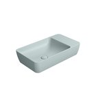 Photo: MODO ceramic washbasin on the board 60x35cm, no tap hole, ghiaccio matt