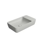 Photo: MODO ceramic washbasin on the board 60x35cm, no tap hole, cenere matt