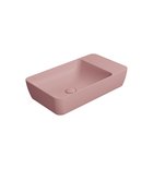 Photo: MODO ceramic washbasin on the board 60x35cm, no tap hole, blush matt