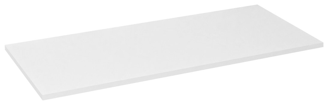 Sapho Deska DTDL 119,6x1,8x46,5cm, bílá lesk CR119-3030