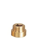 Photo: Pipe male extension 1/2"x10mm, brass