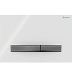 Photo: GEBERIT SIGMA50 Dual Flush Plate, white/chrome black