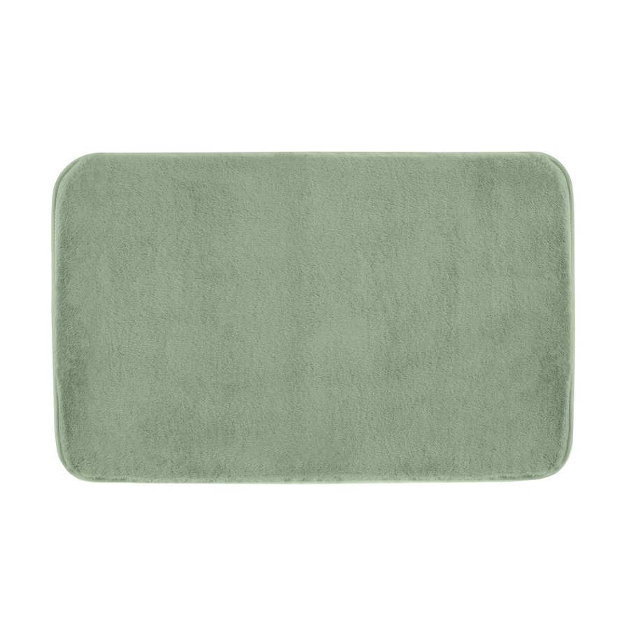 FUZZY koupelnová předložka, 60x100cm, 100% polyester, protiskluz, zelená 96FY100607