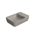 Photo: MODO ceramic washbasin on the board 50x35cm, no tap hole, tortora matt