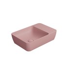 Photo: MODO ceramic washbasin on the board 50x35cm, no tap hole, blush matt