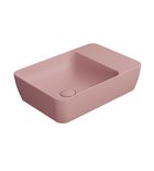 Photo: MODO keramické umyvadlo na desku 50x35cm, bez otvoru, blush mat