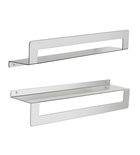 CLEO polica s držiakem uterákov 500mm, nerez mat Photo: CLEO polica s držiakem uterákov 500mm, nerez mat