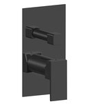 Photo: SPECTRE concealed shower mixer tap, 3 outlets, black matt