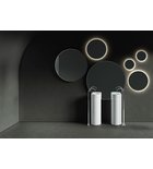 Photo: OKE Keramik-Waschbecken freistehend, Durch. 30x88.5cm, Weiß