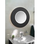Photo: LUMIRO STRIP kulaté zrcadlo s LED osvětlením v rámu ø 90cm, carina