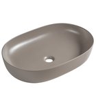 ARDEA countertop ceramic washbasin, 60,5x41,5cm, agila Photo: ARDEA countertop ceramic washbasin, 60,5x41,5cm, agila