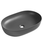 ARDEA countertop ceramic washbasin, 60,5x41,5cm, carina Photo: ARDEA countertop ceramic washbasin, 60,5x41,5cm, carina