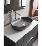 Photo: ARDEA ceramiczna umywalka nablatowa, 60,5x41,5cm, carina