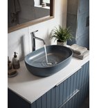 Photo: ARDEA ceramiczna umywalka nablatowa, 60,5x41,5cm, siena