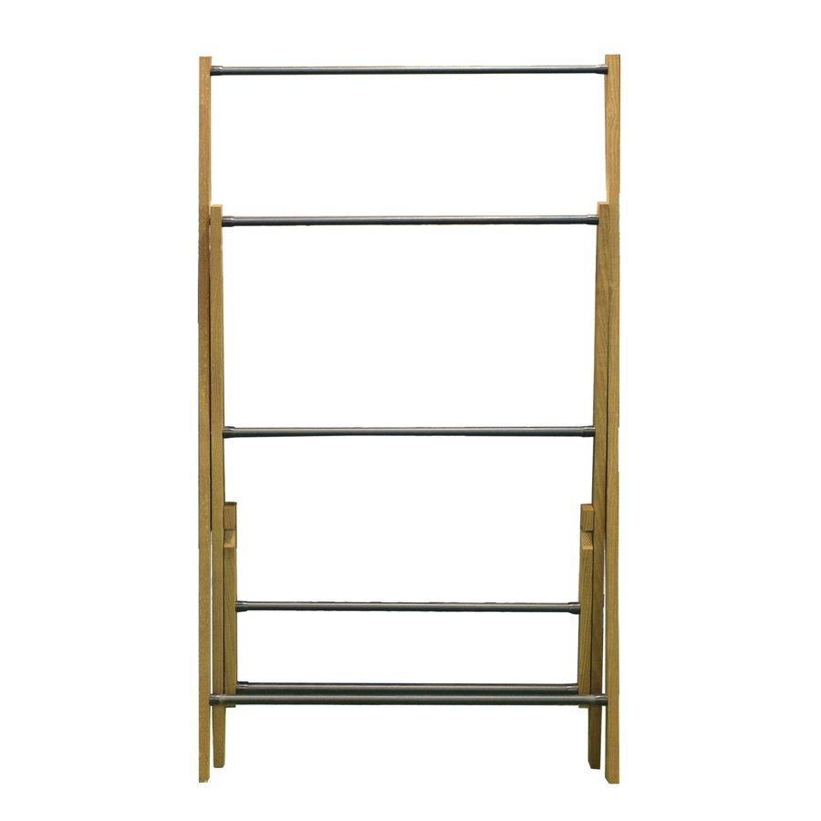 Aqualine WING skládací stojan na ručníky 58x103x35cm, jasan SP854