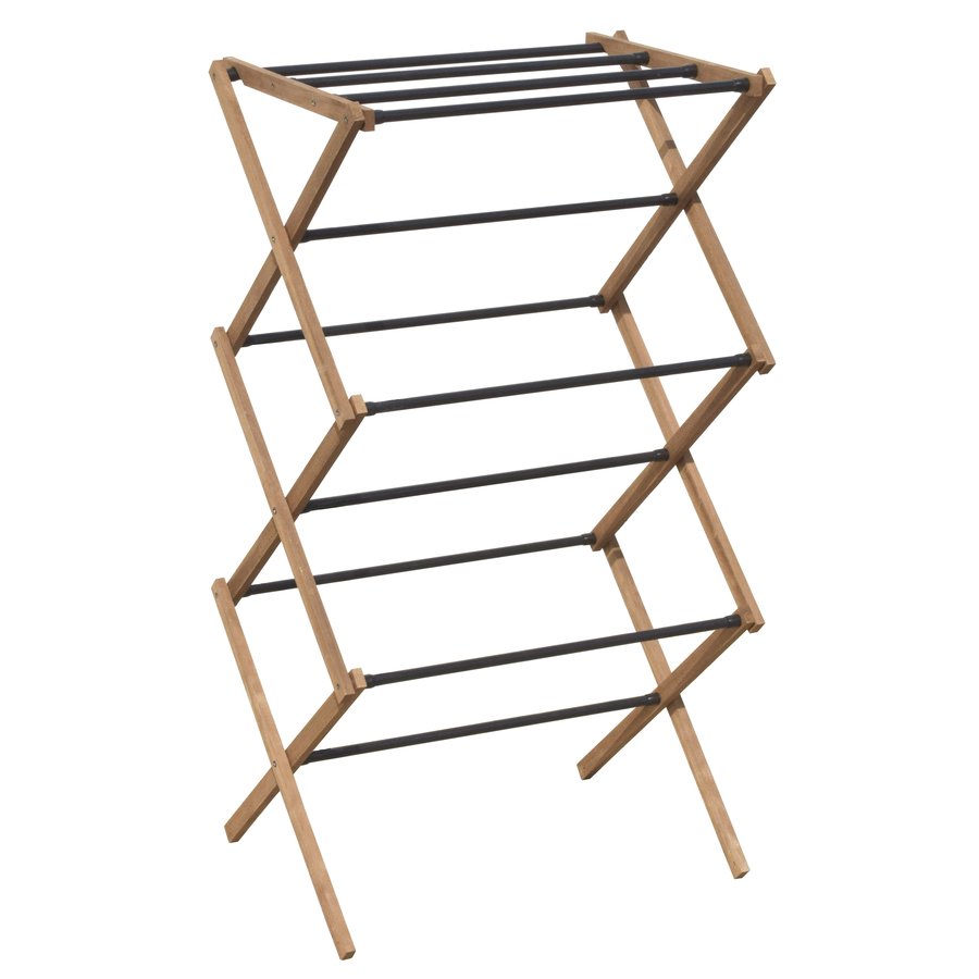 CIKCAK skládací stojan na ručníky 73x97x39cm, jasan SP621