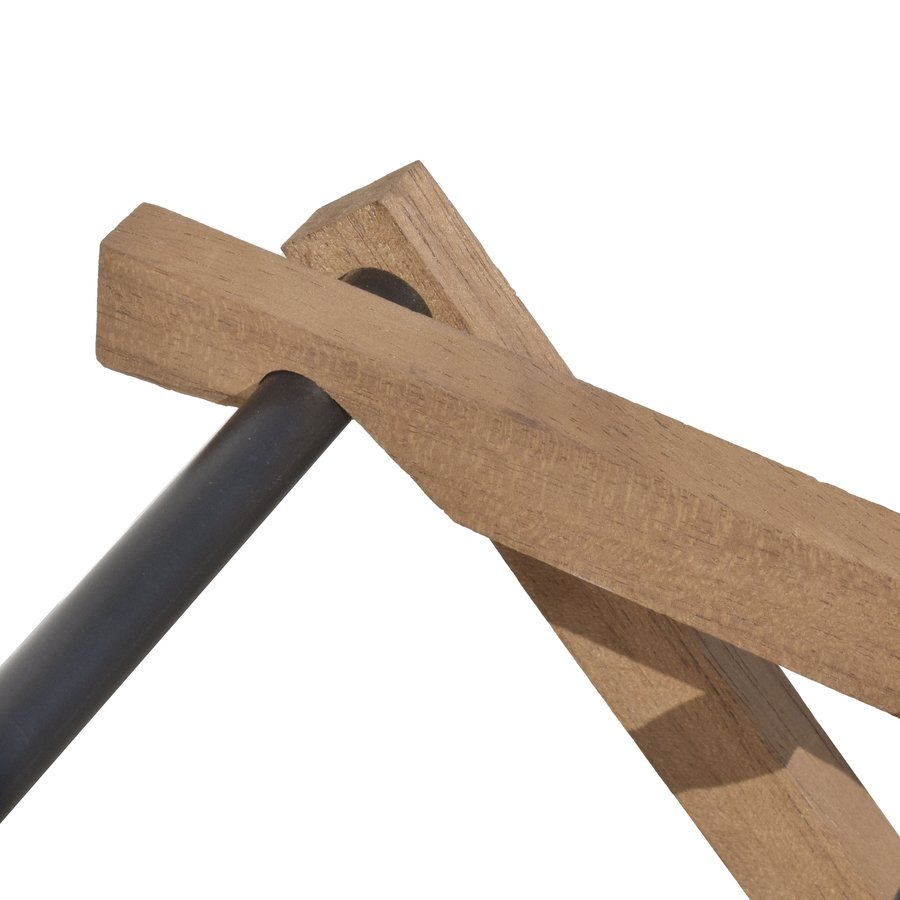 Aqualine CIKCAK skládací stojan na ručníky 73x97x39cm, jasan SP621