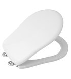Photo: RETRO WC sedátko Soft Close, bílá/chrom