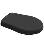 Photo: RETRO WC sedátko Soft Close, černá mat/chrom