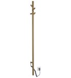 Photo: PASADOR Handtuchtrockner elektrisch, rund, 150x1500 mm, 30 W, Gold matt