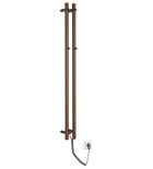 Photo: PAPINADO Handtuchtrockner elektrisch, 109x1200mm, 40W, Kupfer matt