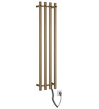 Photo: PAPINADO Handtuchtrockner elektrisch, 263x1200mm, 85W, Gold matt