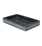 Photo: POSH miska na postavení, mramor, šedá