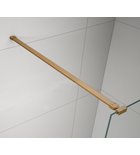 Photo: ESCA shower screen wall support bar 1200mm, copper matt