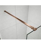 Photo: ESCA shower screen wall support bar 1200mm, copper matt