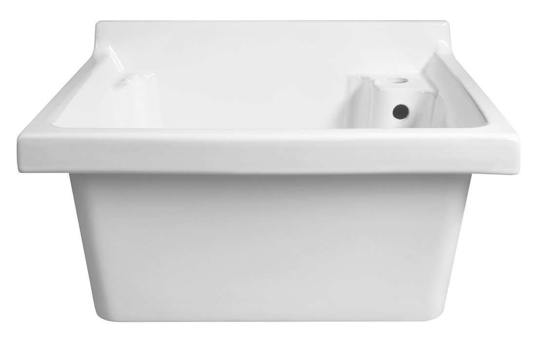 Aqualine Keramická výlevka, 62x55cm, s přepadem WH625