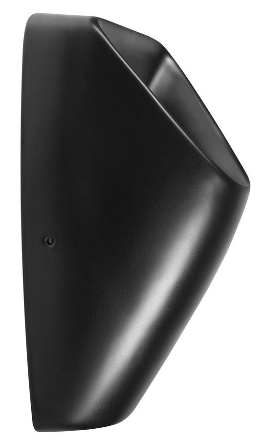 CERASTYLE SCHWARN BLACK keramický urinál, s horním přívodem vody, černá mat 201.702.6