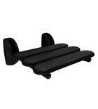 Photo: HANDICAP folding shower seat 36x25cm, black