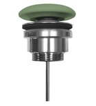 Photo: Ablaufgarnitur 5/4“, click-clack, Keramik-Stopfen, 5-65mm, Verder matt