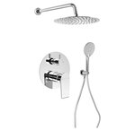 Photo: KAI Unterputz Duscharmatur mit Einhebelmischer, Drehschalter, 2 Wege, Chrom
