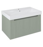 Photo: NELIO STRIP szafka umywalkowa 76,5x44x49cm, verde