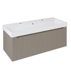 Photo: NELIO STRIP umyvadlová skříňka 116,5x44x49cm, 1x zásuvka, agila