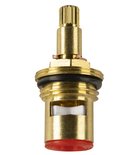 Photo: Ceramic shut-off valve, 1/2", hot water