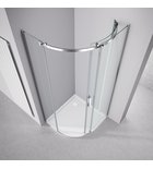 Photo: THRON ROUND quadrant shower enclosure 900x900mm, clear glass, right
