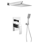 Photo: GINKO podomítkový sprchový set s&nbsp;pákovou baterií, 2 výstupy, chrom