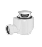 Photo: Odpływ wannowy DN40, klik-klak, chrom